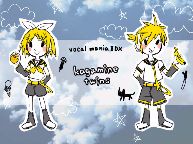 kagamine twins