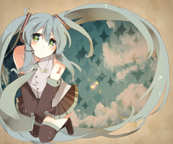 青色空と空色少女