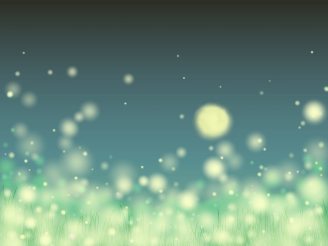 幻想的なのが描きたかったのですよ