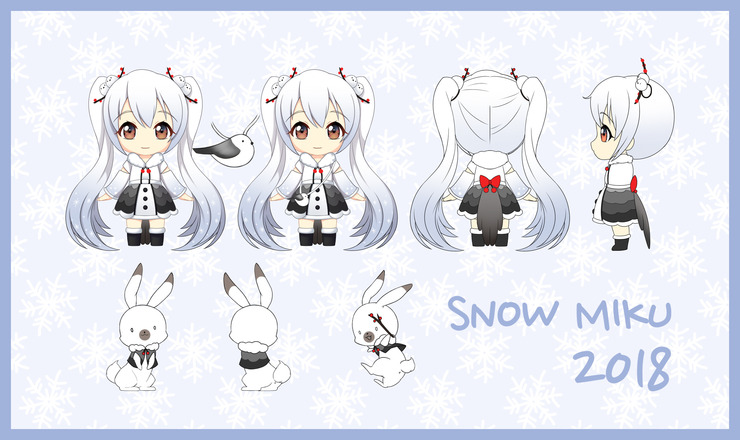 2018年雪ミク