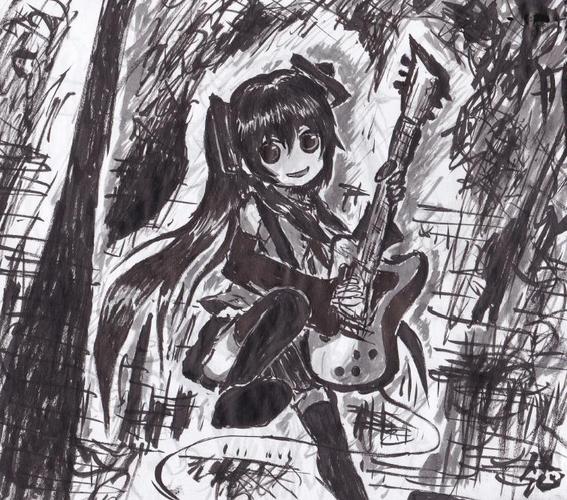 黒ギターミク