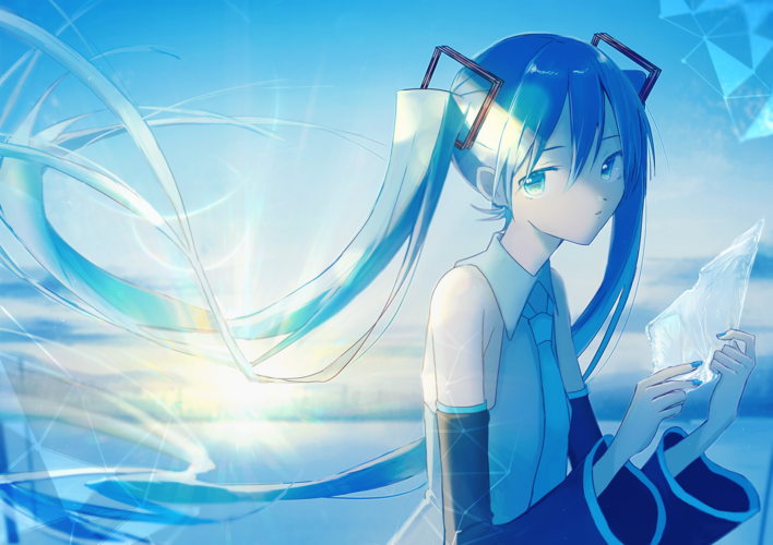 A ray of light