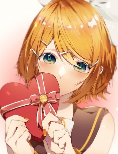 今年もリンのチョコレート貰ってくれる?