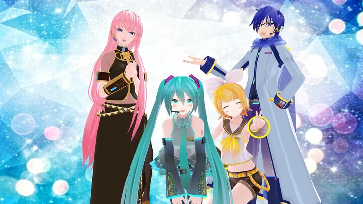 【初音ミク】紡がれるメロディー【MMD】