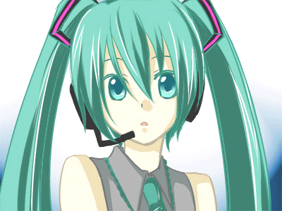 まばたきミク