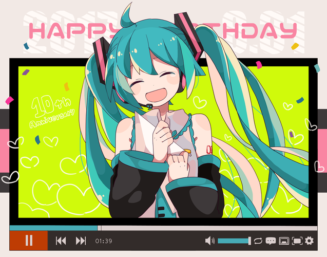 ミク10周年