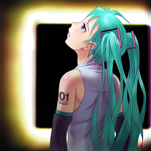 泣きミク1