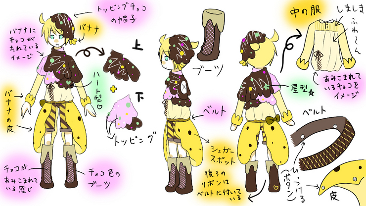 【SGコス2】チョコバナナ