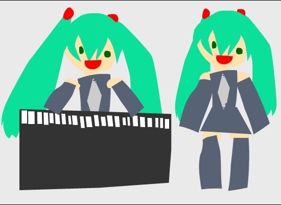 初音ミク(ピアノとうたうたい)