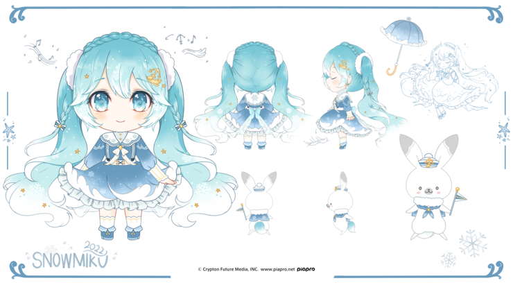 Snow miku 2022 : 波