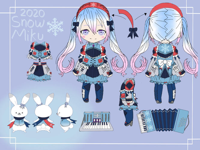 Snow Miku 2020 Sparkling Accordion ver.