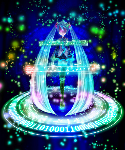 -ハツネ ミク-(遊びすぎた.ver