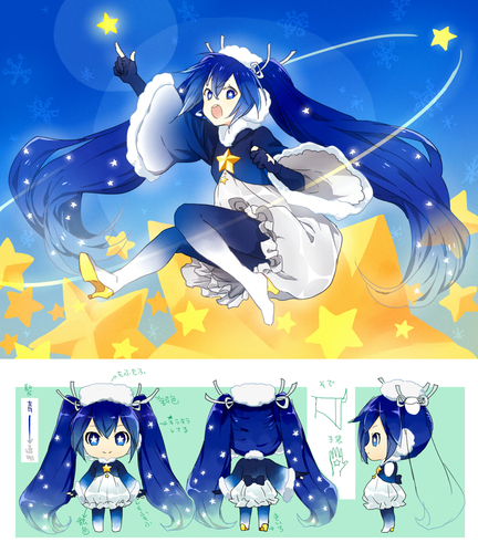 2017年雪ミク衣装デザイン