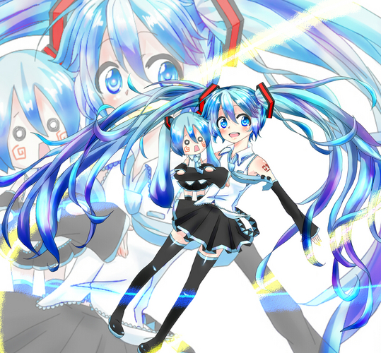 ミク&はちゅね