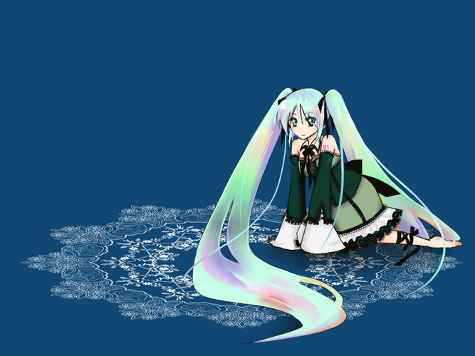 ゴシック風味ミク
