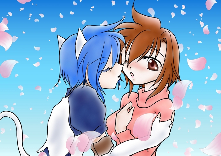 花びらに包まれて…
