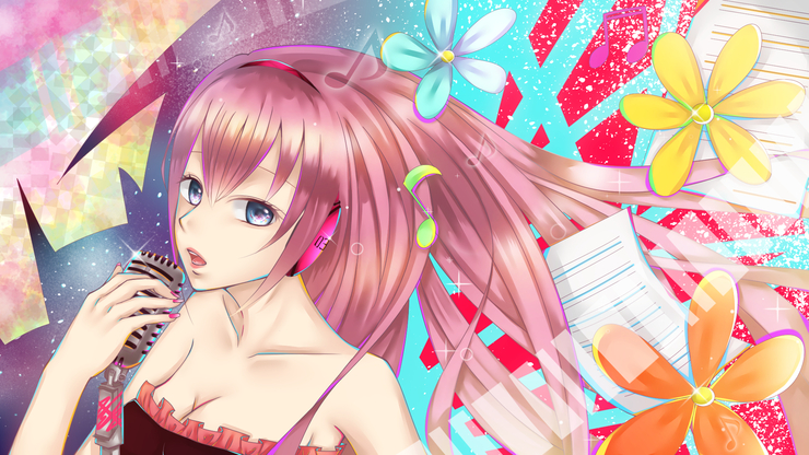 LIVE DAM応募イラスト
