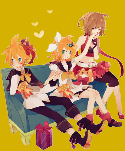 リンとレンへ!