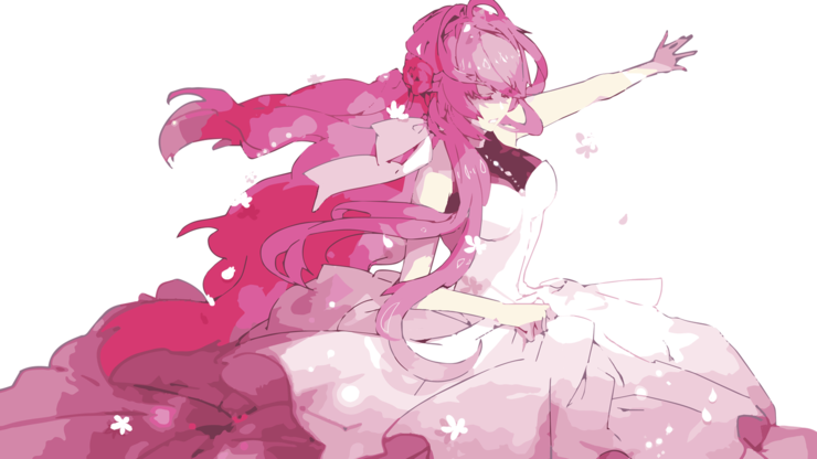 Pink×White