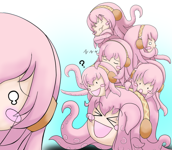 たこルカ描いてみた