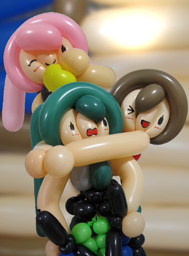 「誰のマフラーなのかなぁ?」