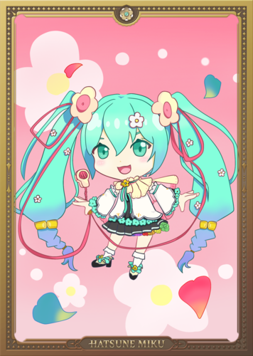 マジミラ応募イラスト 初音ミク メルヘンファンタジー