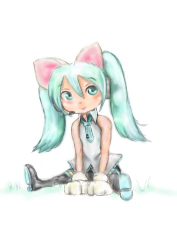 家のぷちミクで・・・