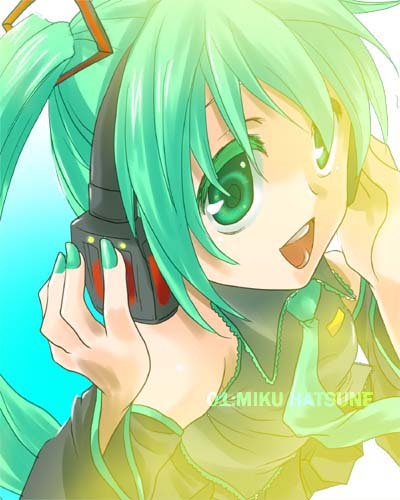 歌うミク