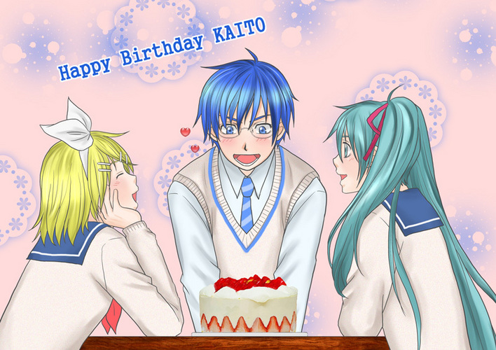 誕生日おめでとうKAITO