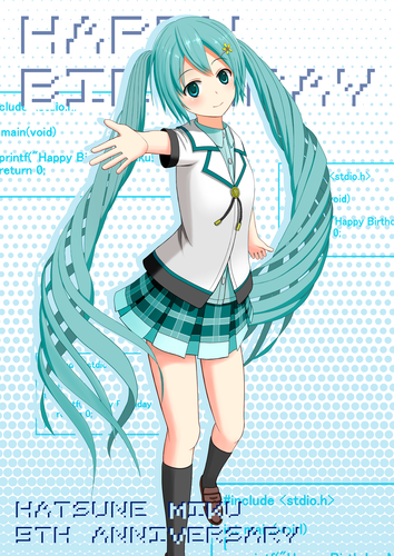 ミクさん9周年おめでとう!