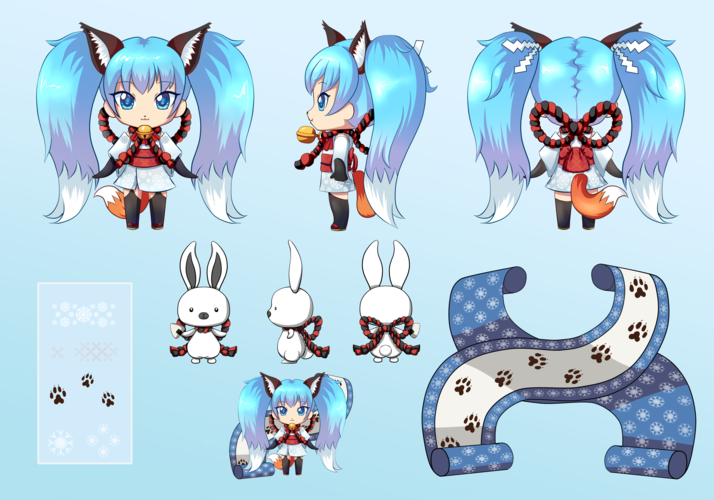Fox Snow Miku Entry 2018