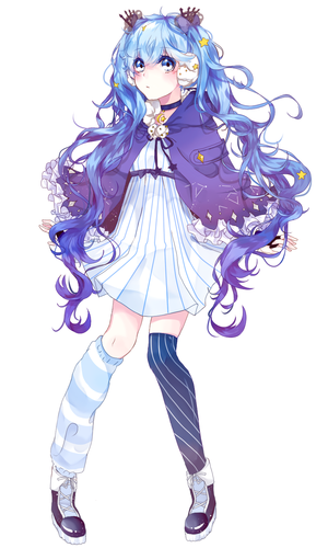 冬の夜ミク