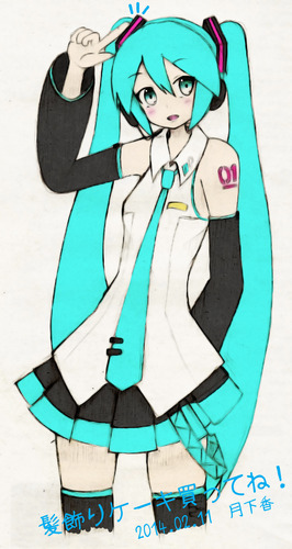 髪飾り!
