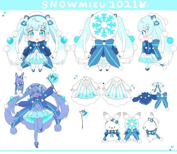 雪ミク*2021