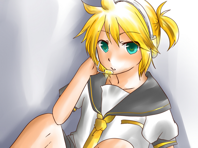 レン描いてみた動画報告