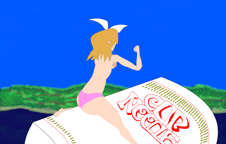 リンの♡カップヌードル