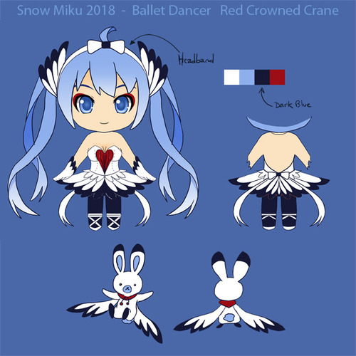 Ballet Snow Miku 2018