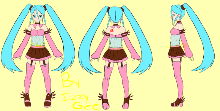 Strawberry Chocolate Racing Miku