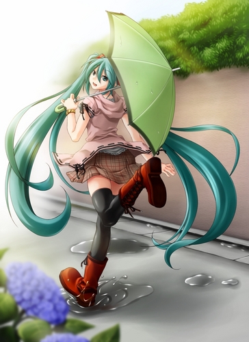 初音ミク 梅雨あがり