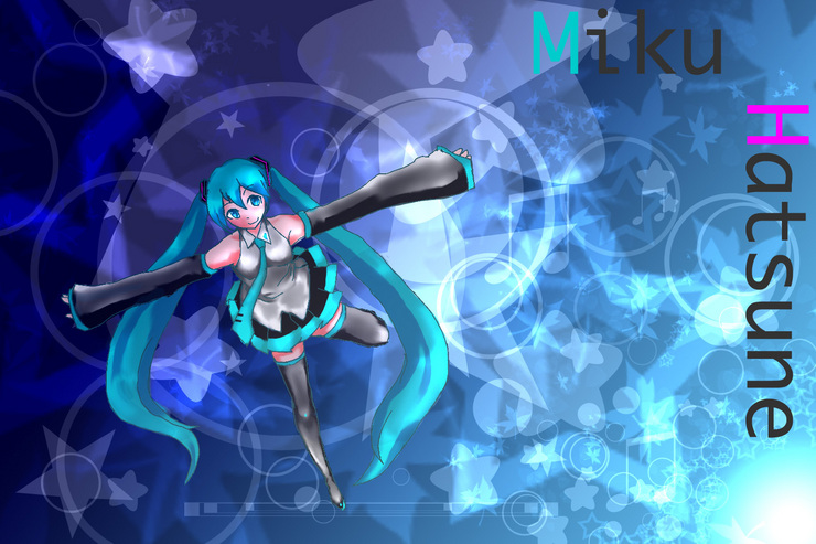 空飛ぶ初音さん