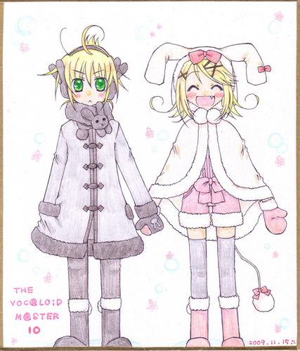 鏡音2009冬コレ。