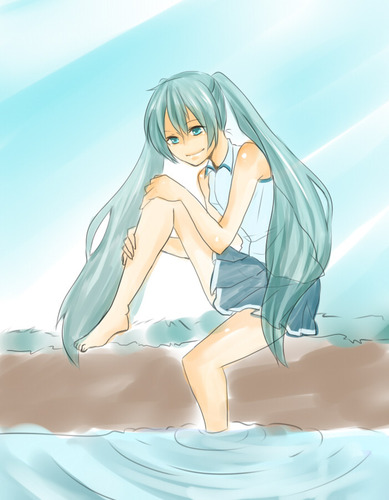 水とミク