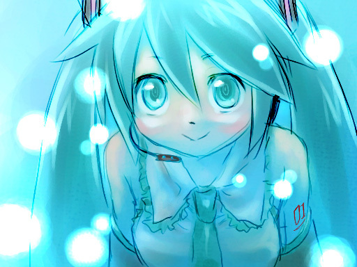青色みくさん