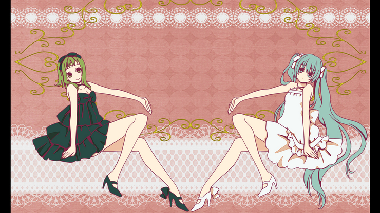 黒と白