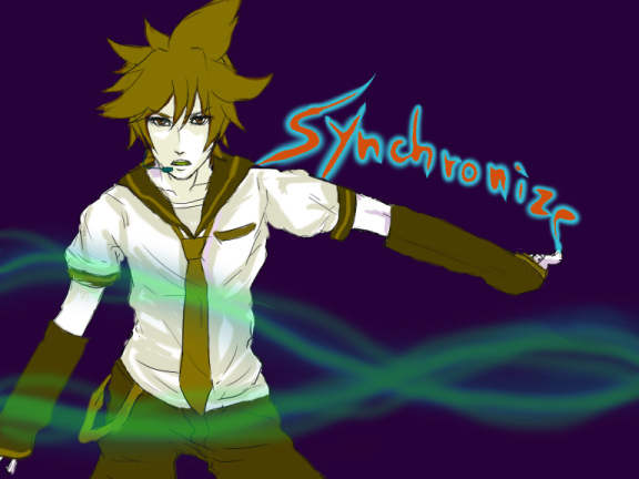 リベンジ:synchronize