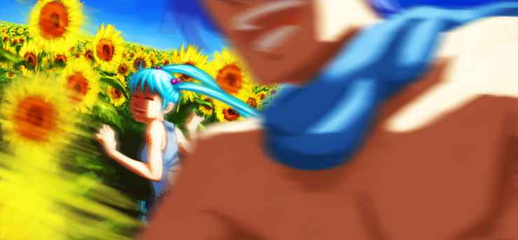 ひまわり畑