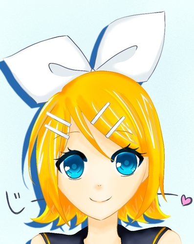 みつめる