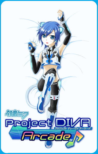 【DIVAAC】ぬこサイバーでICカードステッカー作ってみた。【モジュール追加記念】