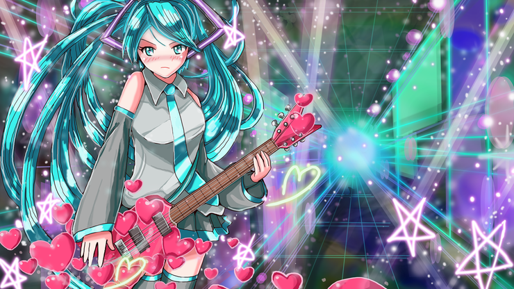 ハート、バブル、ギター!!!!