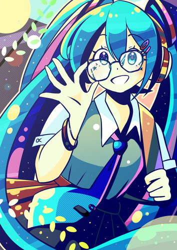 メガネミク